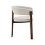 Label51 Eetkamerstoel Osaka - Naturel - Walnoot Houten Frame
