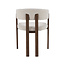 Label51 Eetkamerstoel Osaka - Naturel - Walnoot Houten Frame