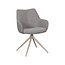 Label51 Eetkamerstoel Sawa - Mushroom - Taupe metaal