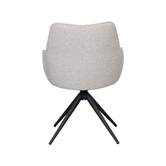 Label51 Eetkamerstoel Sawa - Naturel - Boucle
