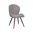 Label51 Eetkamerstoel Sil - Mushroom - Boucle - Brons Metalen Frame