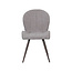 Label51 Eetkamerstoel Sil - Mushroom - Boucle - Brons Metalen Frame