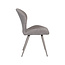 Label51 Eetkamerstoel Sil - Mushroom - Boucle - Taupe Metalen Frame