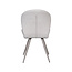 Label51 Eetkamerstoel Sil - Naturel - Boucle - Taupe Metalen Frame