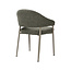 Label51 Eetkamerstoel Sora - Mushroom - Taupe Metaal
