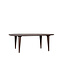 Label51 Eetkamertafel Fly - Espresso - Mangohout - 180 cm - Organisch