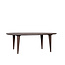 Label51 Eetkamertafel Fly - Espresso - Mangohout - 200 cm - Organisch