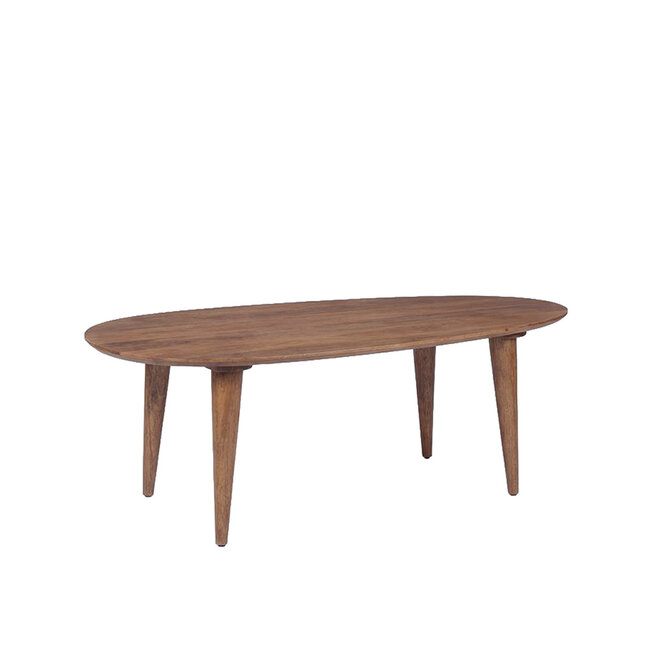 Label51 Eetkamertafel Fly - Nature Smooth - Mangohout - 180 cm - Organisch