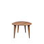 Label51 Eetkamertafel Fly - Nature Smooth - Mangohout - 180 cm - Organisch