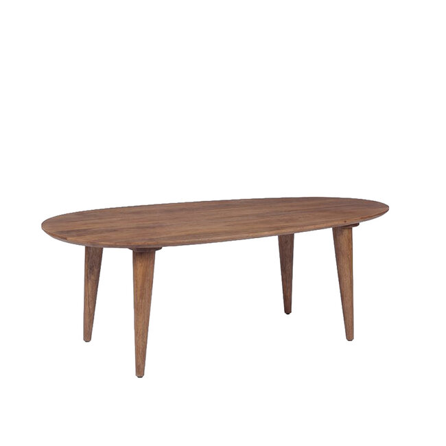 Label51 Eetkamertafel Fly - Nature Smooth - Mangohout - 200 cm - Organisch