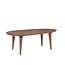 Label51 Eetkamertafel Fly - Nature Smooth - Mangohout - 200 cm - Organisch