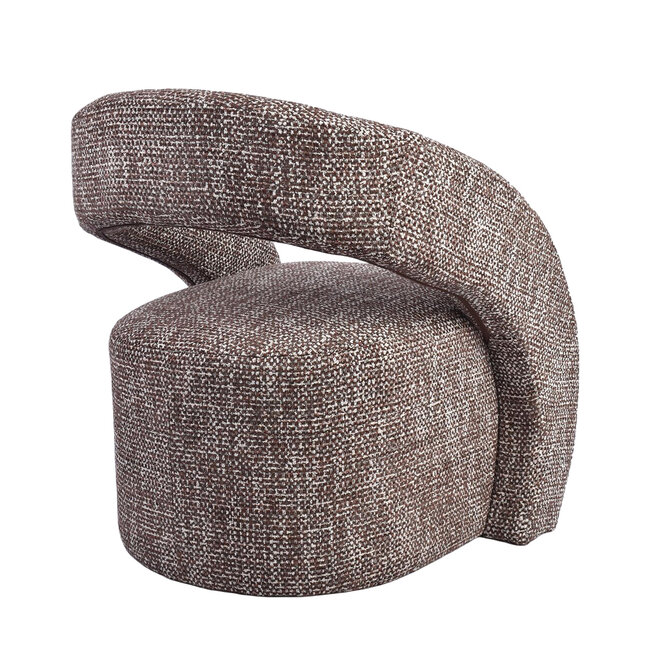 Label51 Fauteuil Antibes - Cherry Chocolate - Geweven