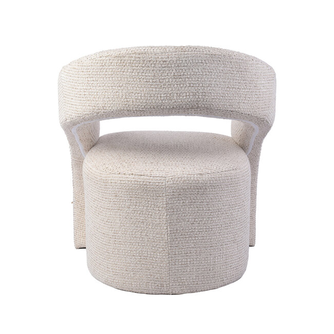 Label51 Fauteuil Antibes - Naturel - Geweven