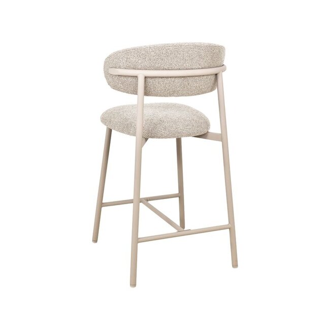 Label51 Barkruk Kaito - Beige - Prestige - Laag
