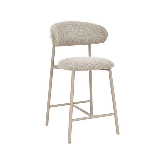 Label51 Barkruk Kaito - Beige - Prestige - Laag