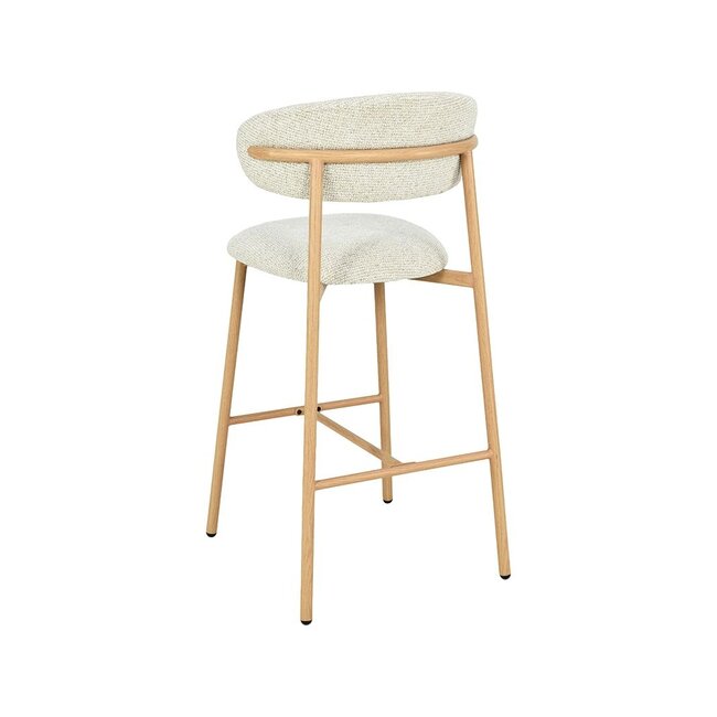 Label51 Barkruk Kaito - Naturel - Prestige - Laag