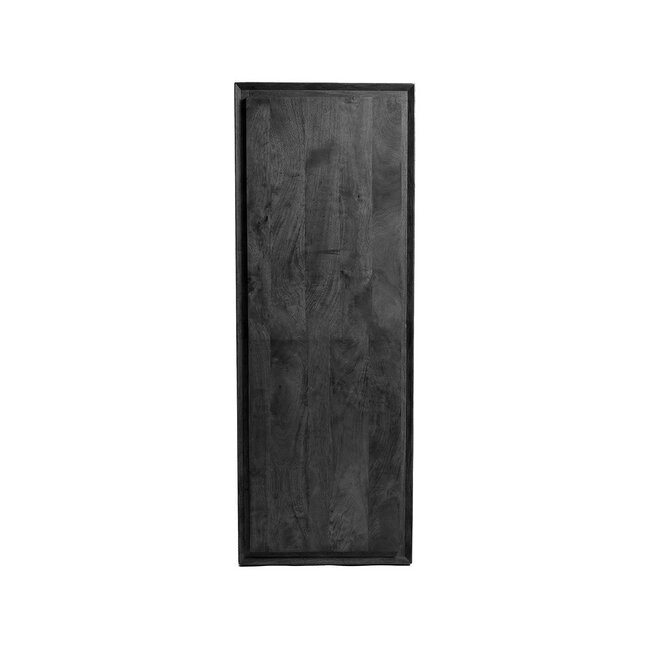 Label51 Bergkasten Nori - Zwart - Mangohout - 160 cm - Rechts
