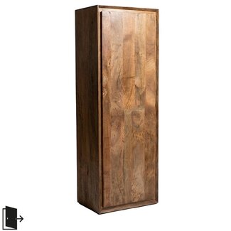 Label51 Bergkasten Nori - Natural - Mangohout - 160 cm - Rechts