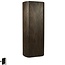 Label51 Bergkast Miya - Espresso - Mangohout - 140 cm hoog - Linksdraaiend