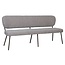 Label51 Eetkamerbanken Singapore - Mushroom Boucle - 160 cm - Brons frame