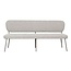 Label51 Eetkamerbanken Singapore - Naturel Boucle - 160 cm - Taupe frame