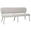 Label51 Eetkamerbanken Singapore - Naturel Boucle - 220 cm - Taupe frame