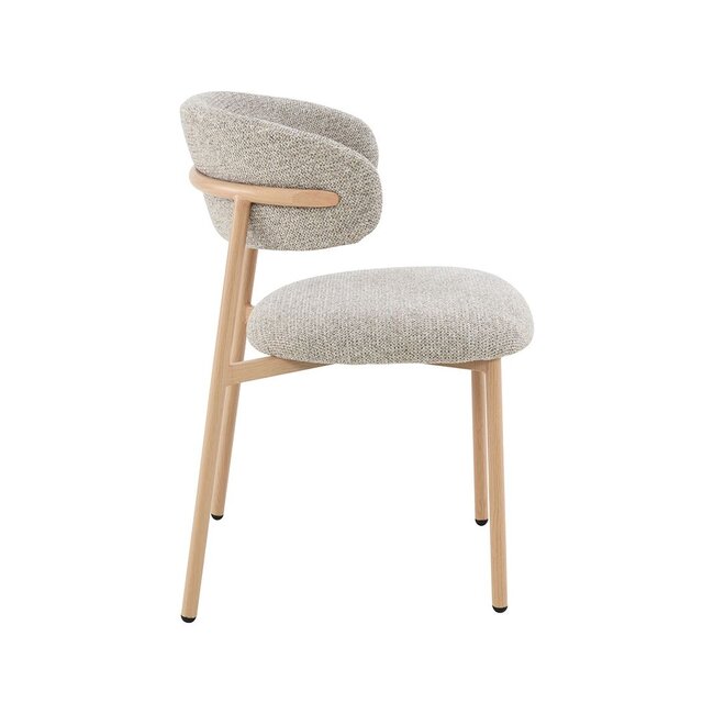 Label51 Eetkamerstoel Kaito - Beige - Naturel