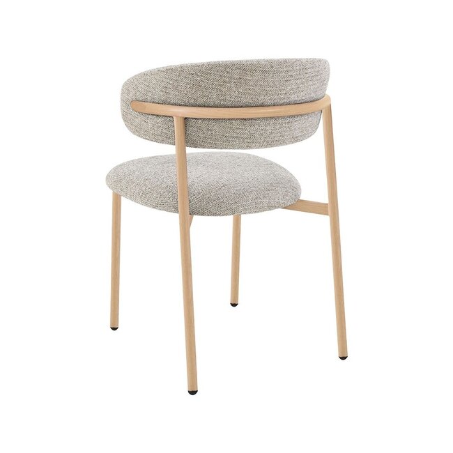 Label51 Eetkamerstoel Kaito - Beige - Naturel