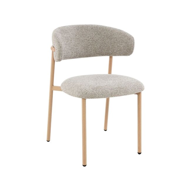 Label51 Eetkamerstoel Kaito - Beige - Naturel