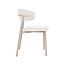 Label51 Eetkamerstoel Kaito - Naturel - Beige Metalen Frame
