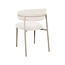 Label51 Eetkamerstoel Kaito - Naturel - Beige Metalen Frame