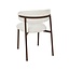 Label51 Eetkamerstoel Kaito - Naturel - Walnootkleurig Frame