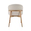 Label51 Eetkamerstoel Nagano - Naturel - Naturel Houten Frame