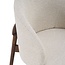 Label51 Eetkamerstoel Nagano - Naturel - Walnoot Houten Frame