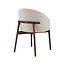 Label51 Eetkamerstoel Nagano - Naturel - Walnoot Houten Frame