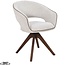 Label51 Eetkamerstoel Osuma -Naturel - Walnoot Houten Frame