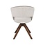 Label51 Eetkamerstoel Osuma -Naturel - Walnoot Houten Frame