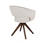 Label51 Eetkamerstoel Osuma -Naturel - Walnoot Houten Frame