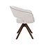 Label51 Eetkamerstoel Osuma -Naturel - Walnoot Houten Frame