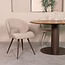 Label51 Eetkamerstoel Sakura - Mushroom - Brons Metalen Frame