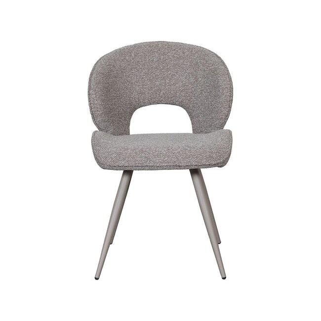 Label51 Eetkamerstoel Sakura - Mushroom - Taupe Metalen Frame
