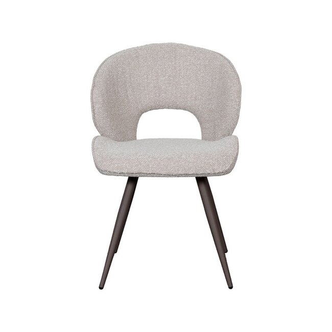 Label51 Eetkamerstoel Sakura - Naturel - Brons Metalen Frame
