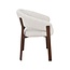 Label51 Eetkamerstoel Sato - Naturel - Walnoot Houten Frame