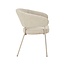 Label51 Eetkamerstoel Takumi - Beige -  Beige Metaal