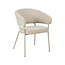 Label51 Eetkamerstoel Takumi - Beige -  Beige Metaal
