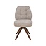 Label51 Eetkamerstoel Yuto - Naturel - Walnoot eikenhout