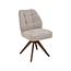 Label51 Eetkamerstoel Yuto - Naturel - Walnoot eikenhout