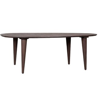 Label51 Eetkamertafel Fly - Espresso - Mangohout - 180 cm - Organisch