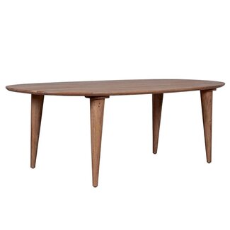 Label51 Eetkamertafel Fly - Nature Smooth - Mangohout - 180 cm - Organisch