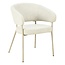 Label51 Eetkamerstoel Takumi - Naturel - Beige Metaal
